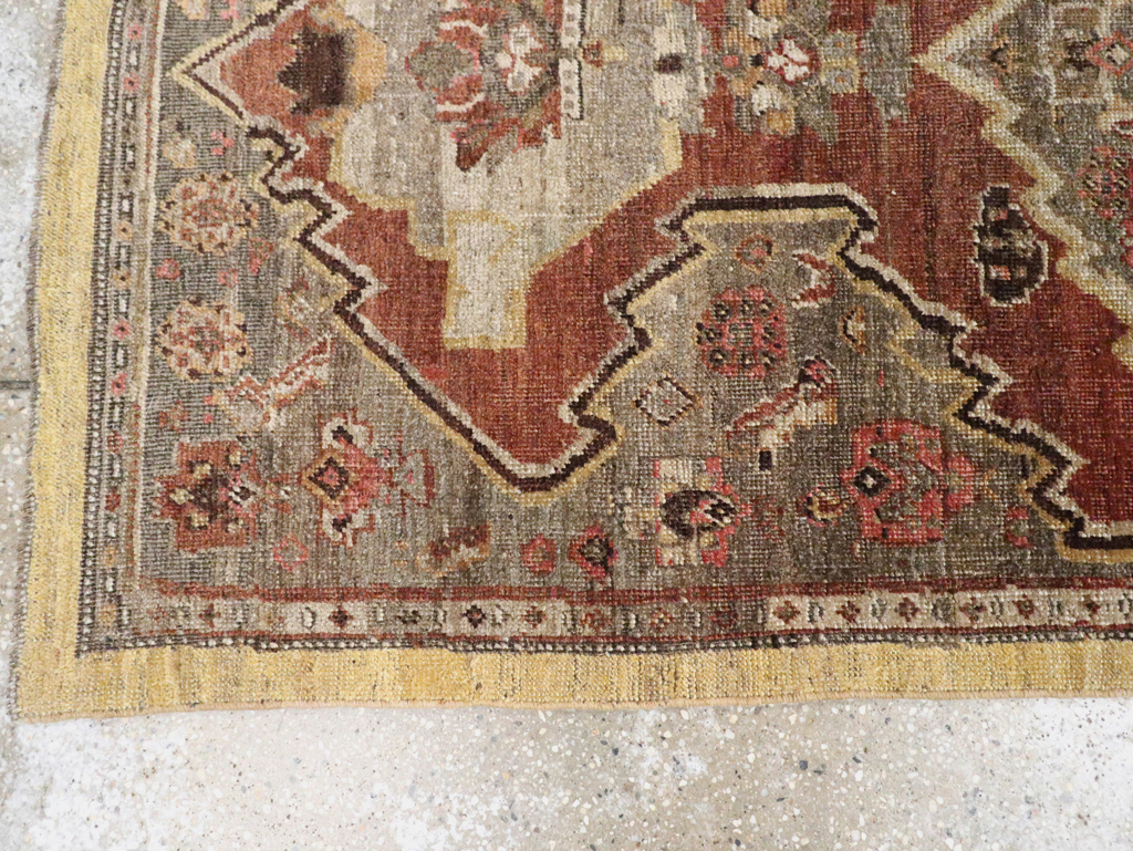 Antique Persian Bidjar Runner, No.8413 - Galerie Shabab