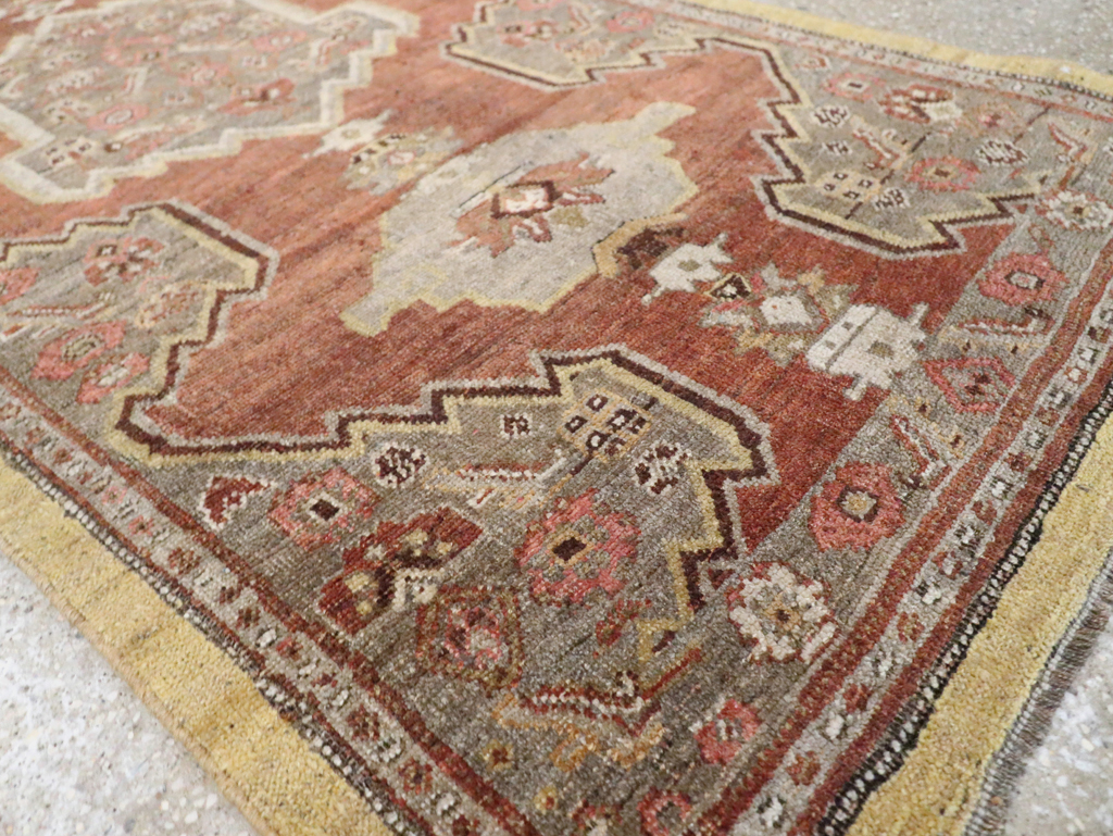 Antique Persian Bidjar Runner, No.8413 - Galerie Shabab