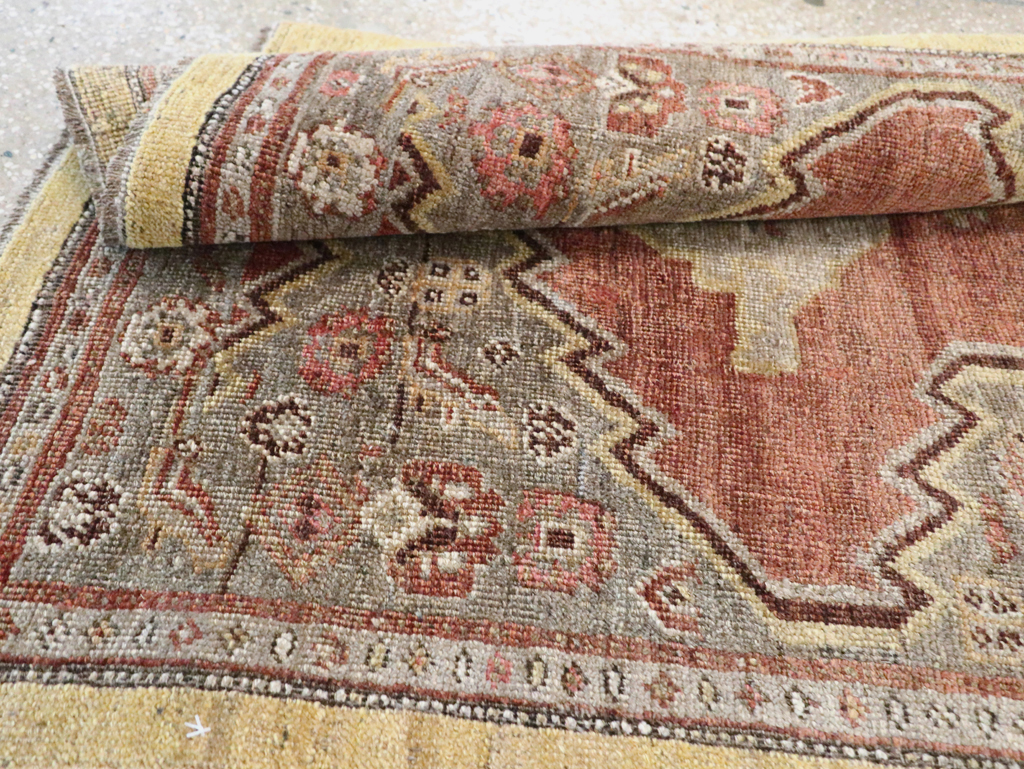 Antique Persian Bidjar Runner, No.8413 - Galerie Shabab