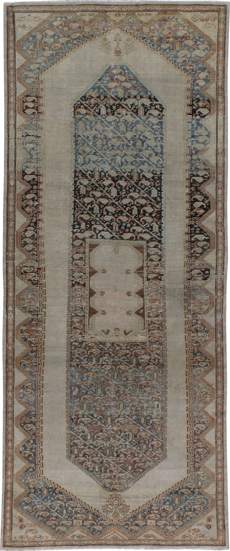 Antique Persian Malayer Runner, No.8417 - Galerie Shabab