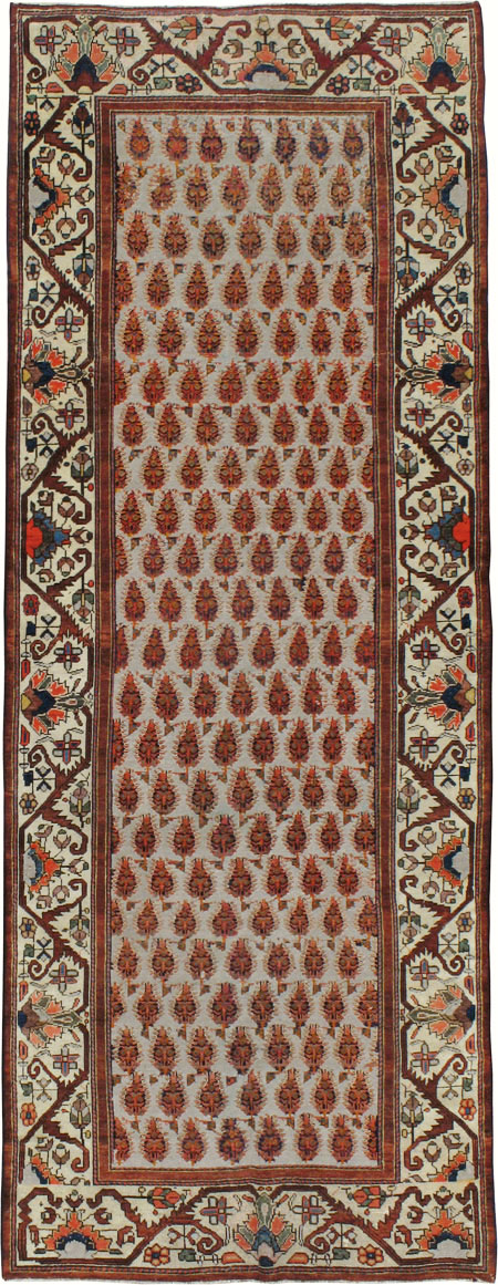 Antique Persian Malayer Runner, No.8423 - Galerie Shabab