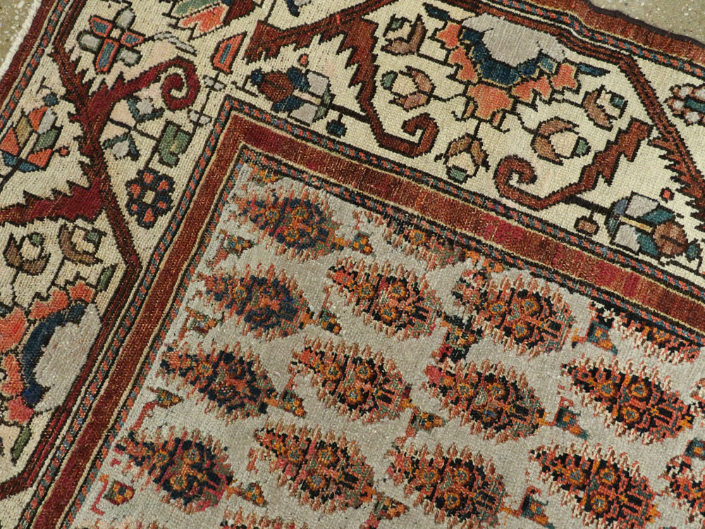 Antique Persian Malayer Runner, No.8423 - Galerie Shabab