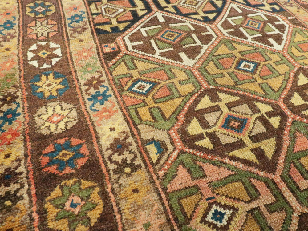 Antique Persian Kurdish Runner, No.8428 - Galerie Shabab