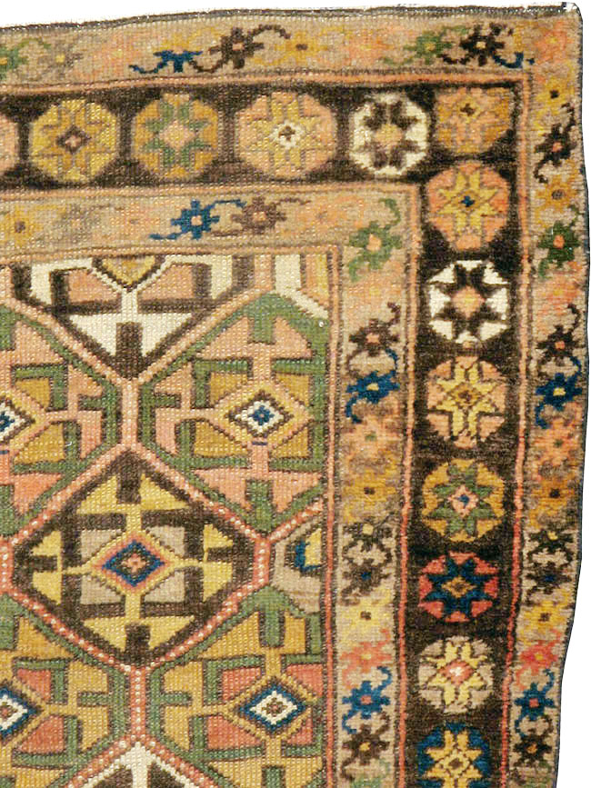 Antique Persian Kurdish Runner, No.8428 - Galerie Shabab