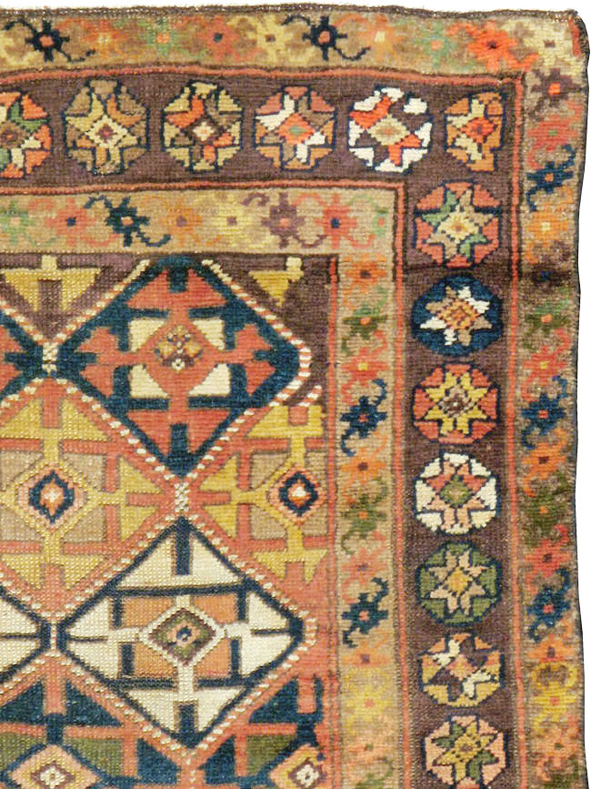 Antique Persian Kurdish Runner, No.8428 - Galerie Shabab