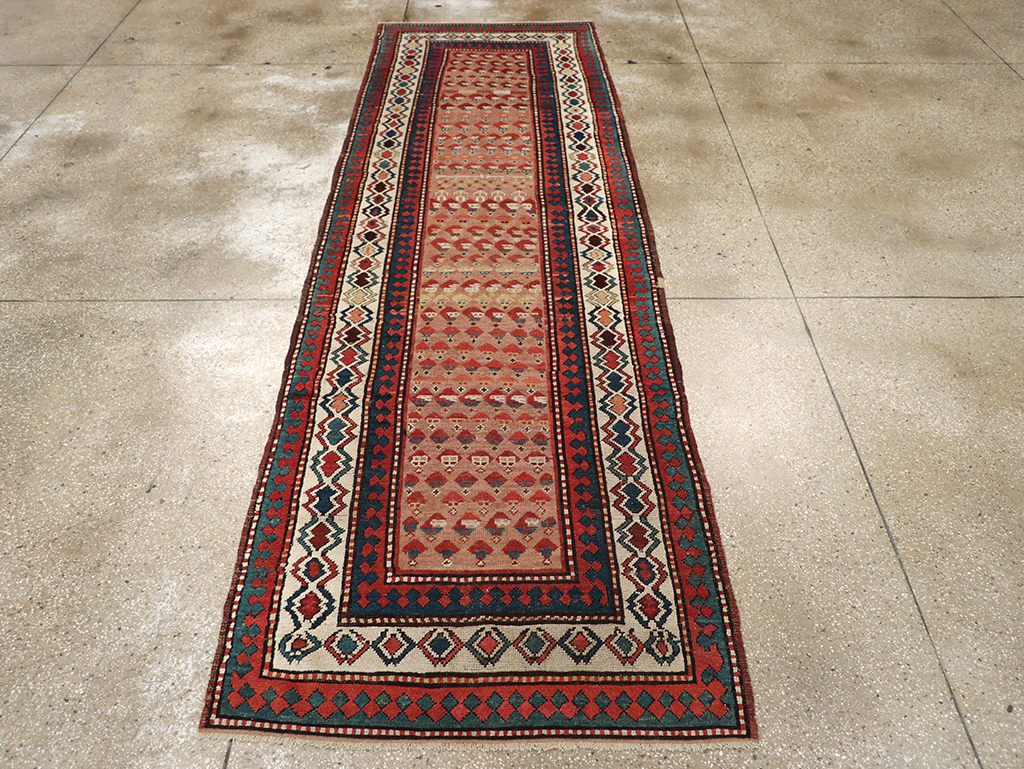 Antique Caucasian Kazak Rug, No.8429 - Galerie Shabab