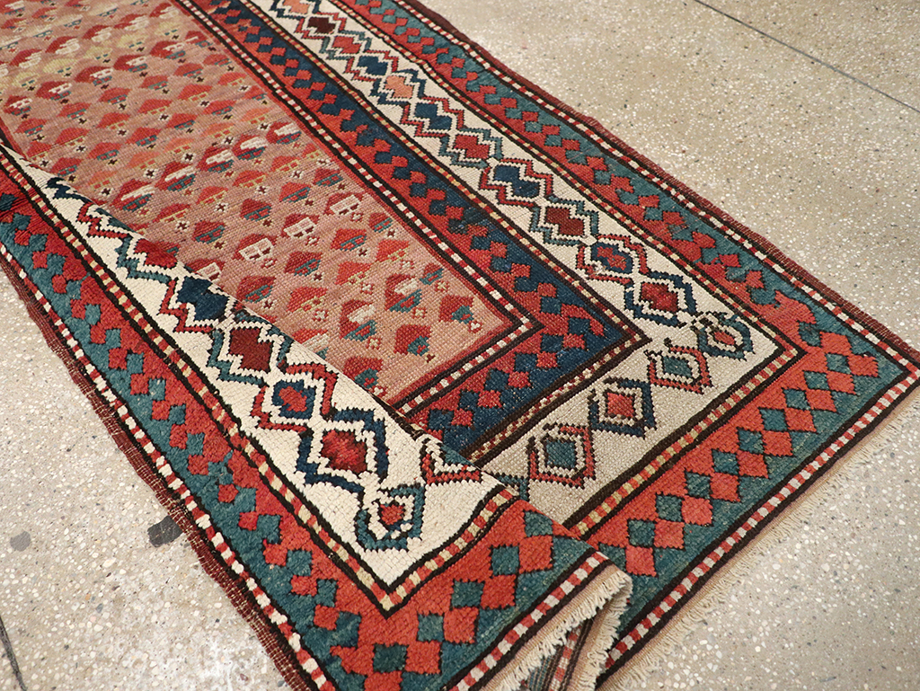 Antique Caucasian Kazak Rug, No.8429 - Galerie Shabab