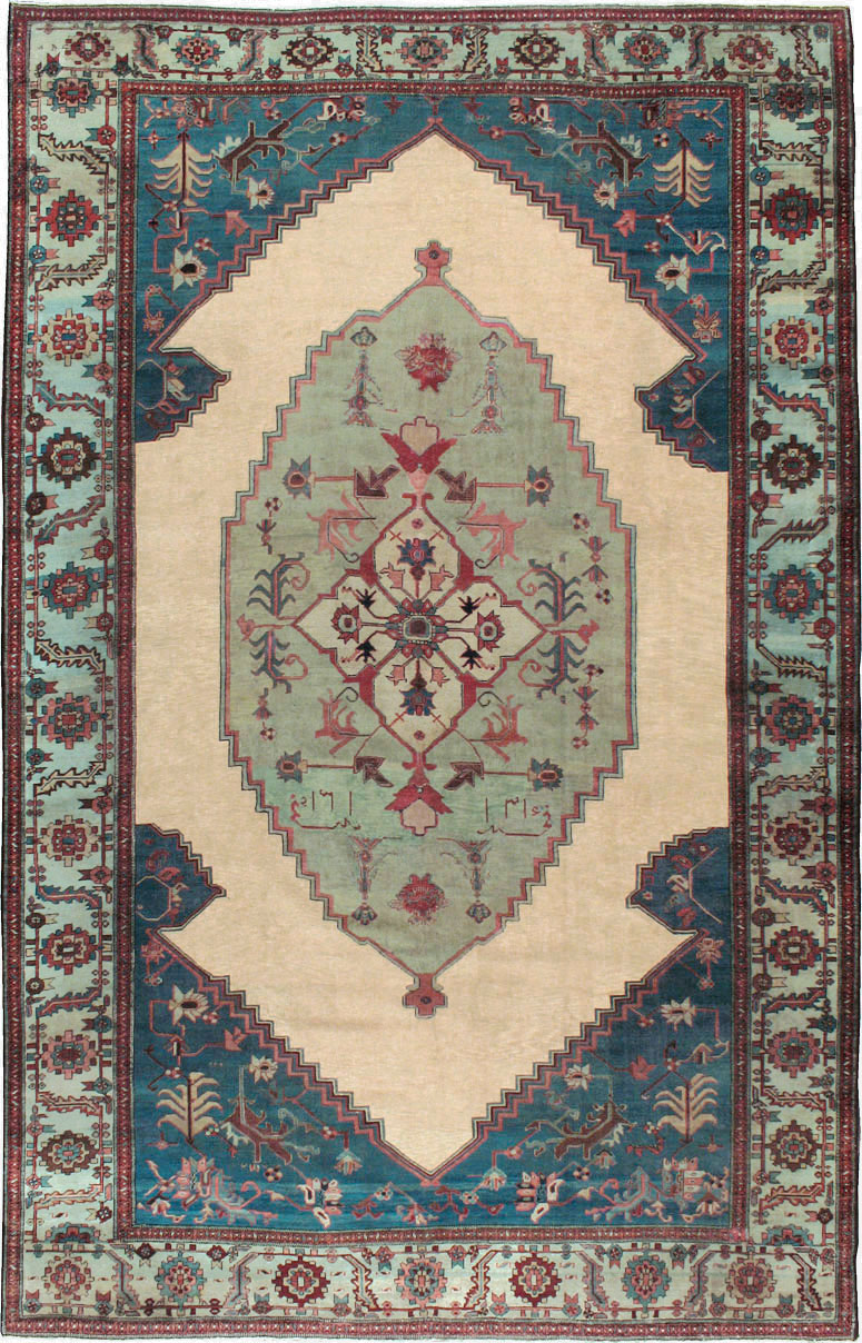 Antique Persian Bakshaish Carpet, No.8455 - Galerie Shabab