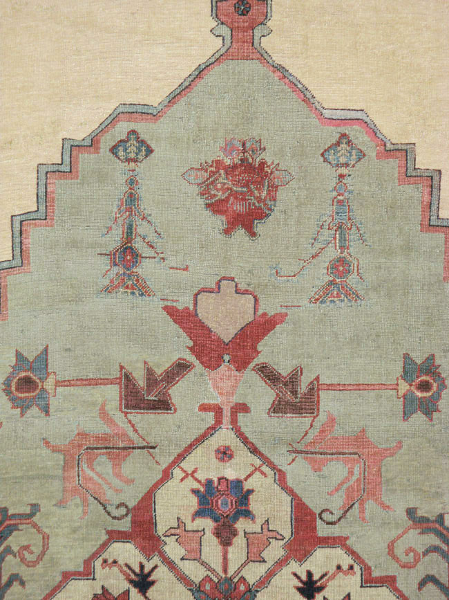 Antique Persian Bakshaish Carpet, No.8455 - Galerie Shabab