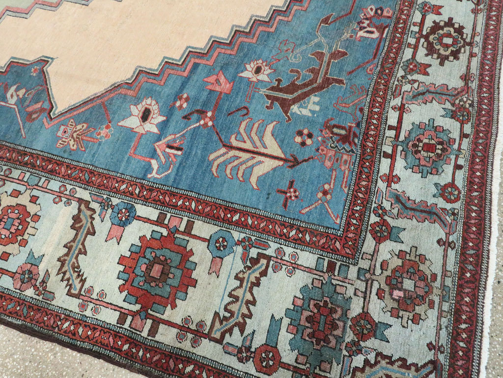 Antique Persian Bakshaish Carpet, No.8455 - Galerie Shabab