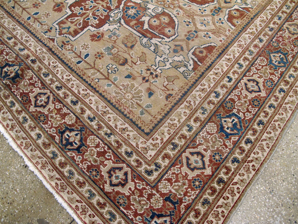 Antique Persian Mahal Carpet, No.8470 - Galerie Shabab