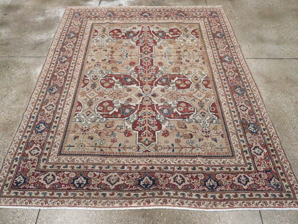 Antique Persian Mahal Carpet, No.8470 - Galerie Shabab