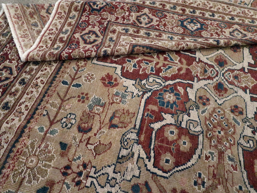 Antique Persian Mahal Carpet, No.8470 - Galerie Shabab