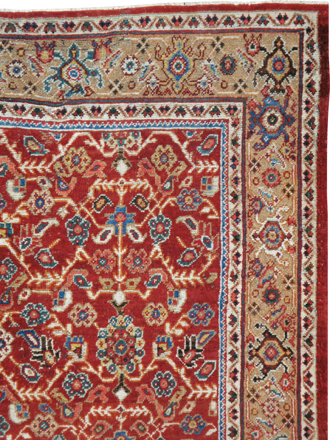 Antique Persian Mahal Carpet, No.8472 - Galerie Shabab