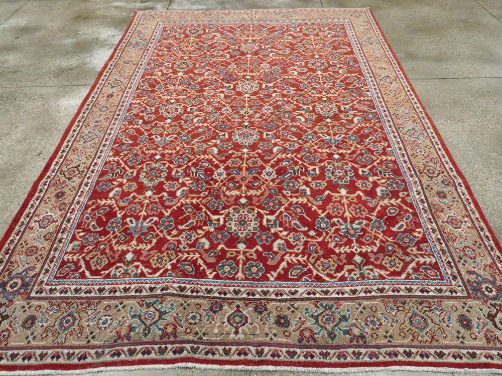 Antique Persian Mahal Carpet, No.8472 - Galerie Shabab