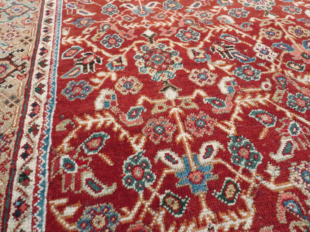 Antique Persian Mahal Carpet, No.8472 - Galerie Shabab