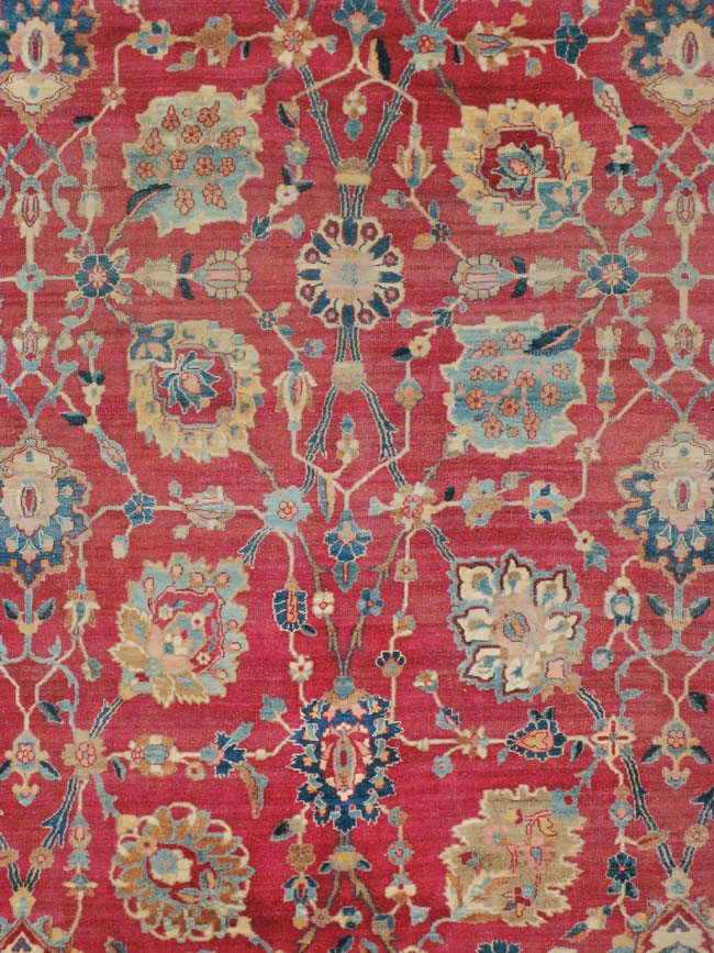 Antique Persian Kerman Carpet, No.8480 - Galerie Shabab