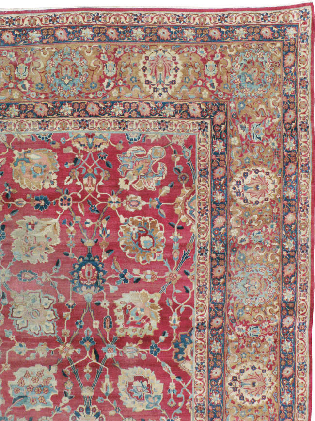 Antique Persian Kerman Carpet, No.8480 - Galerie Shabab