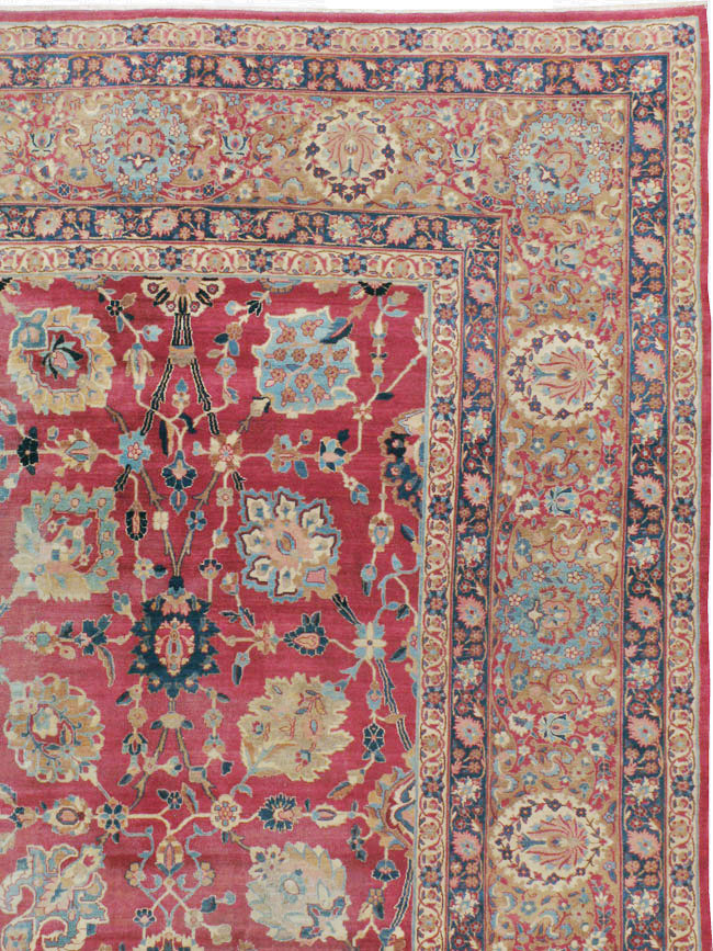 Antique Persian Kerman Carpet, No.8480 - Galerie Shabab