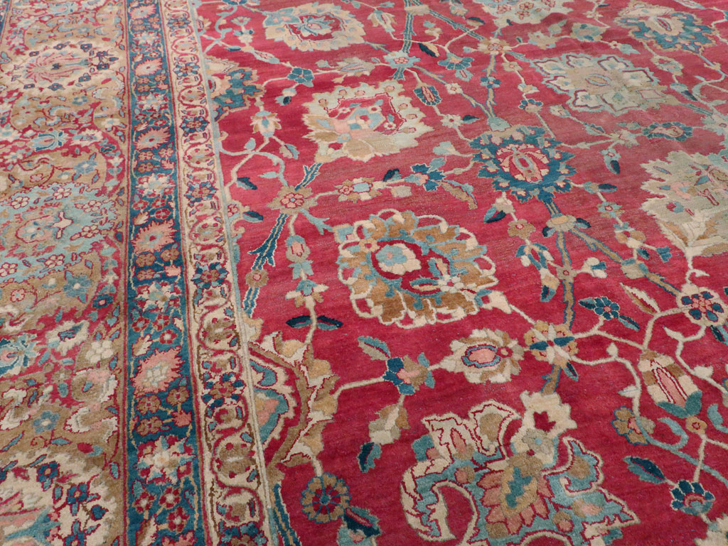 Antique Persian Kerman Carpet, No.8480 - Galerie Shabab