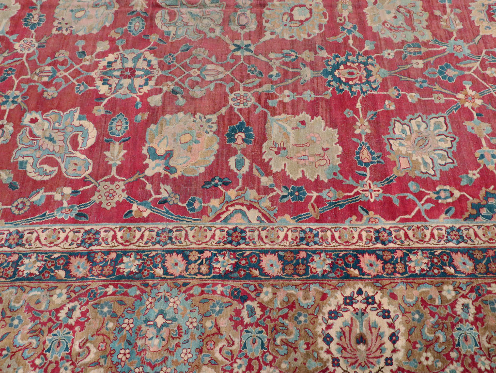 Antique Persian Kerman Carpet, No.8480 - Galerie Shabab