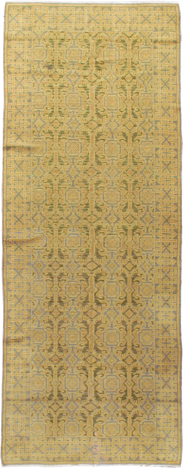 Vintage Spanish Cuenca Gallery Carpet, No.8502 - Galerie Shabab