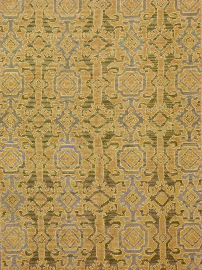 Vintage Spanish Cuenca Gallery Carpet, No.8502 - Galerie Shabab