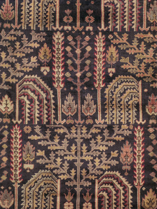Antique Turkish Oushak Carpet, No.8507 - Galerie Shabab