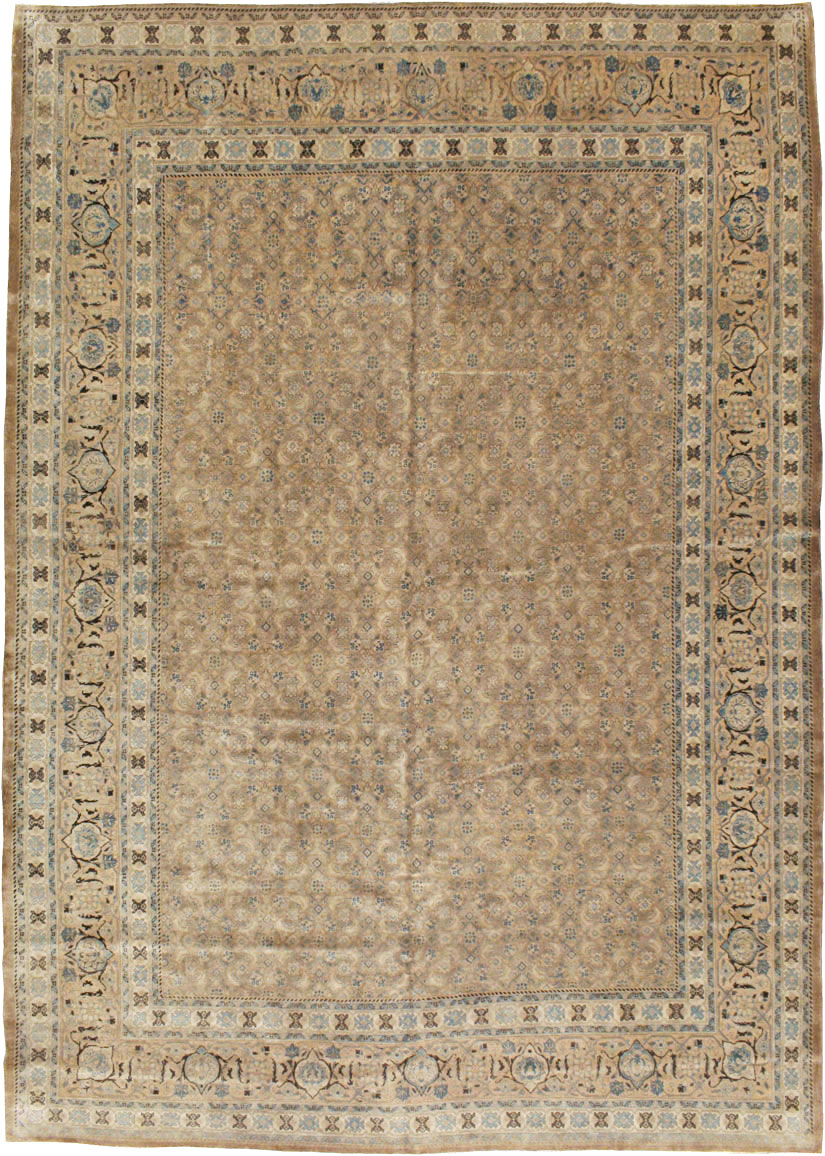 Antique Persian Mahal Carpet, No.8528 - Galerie Shabab