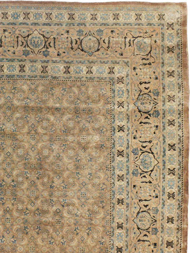 Antique Persian Mahal Carpet, No.8528 - Galerie Shabab