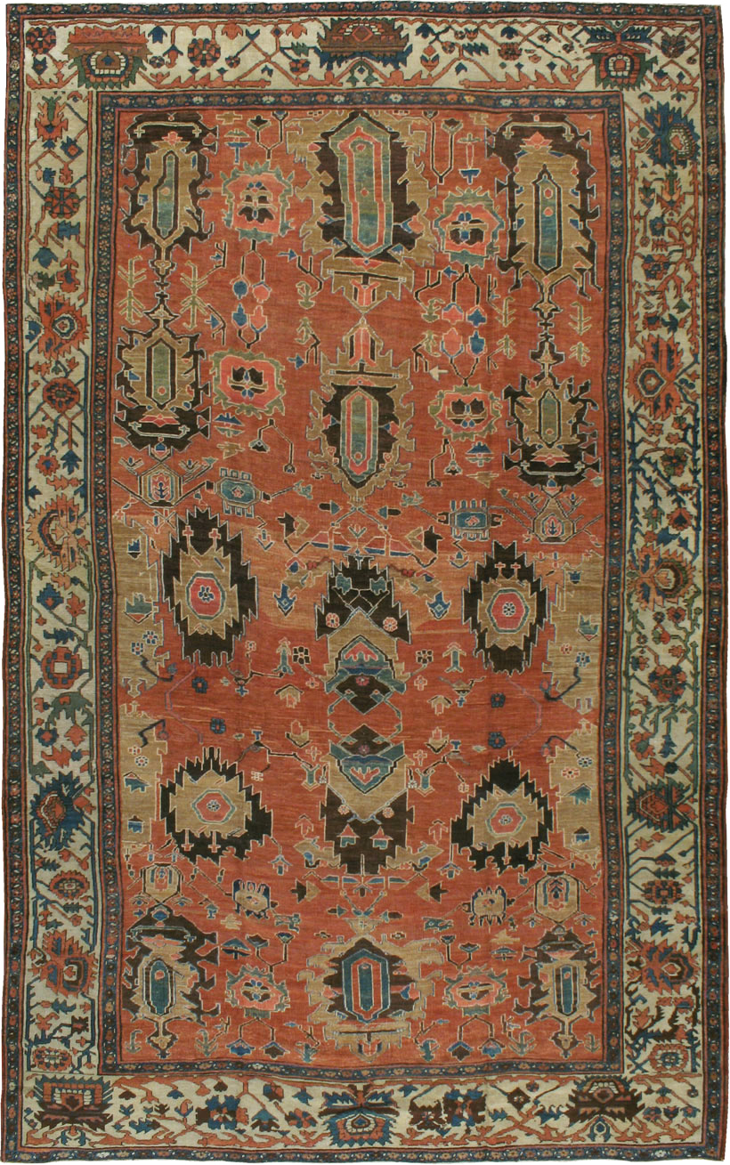 A Persian Bakshaish Carpet, No.8537 - Galerie Shabab