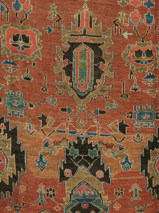 A Persian Bakshaish Carpet, No.8537 - Galerie Shabab