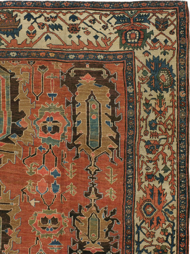 A Persian Bakshaish Carpet, No.8537 - Galerie Shabab