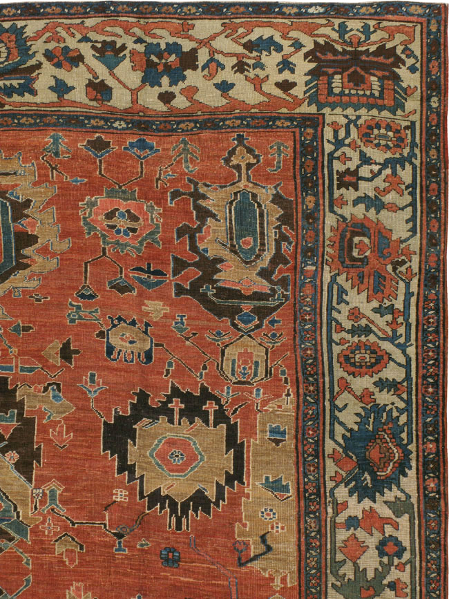A Persian Bakshaish Carpet, No.8537 - Galerie Shabab