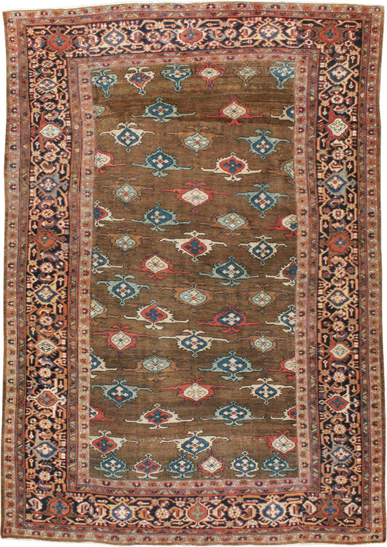 Antique Persian Mahal Carpet, No.8538 - Galerie Shabab