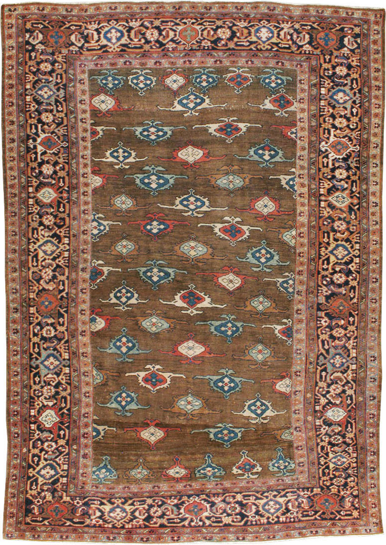 Antique Persian Mahal Carpet, No.8538 - Galerie Shabab