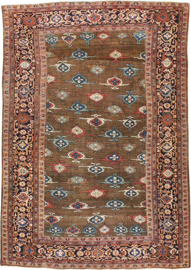 Antique Persian Mahal Carpet, No.8538 - Galerie Shabab