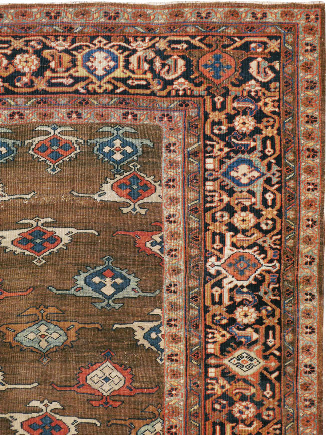 Antique Persian Mahal Carpet, No.8538 - Galerie Shabab