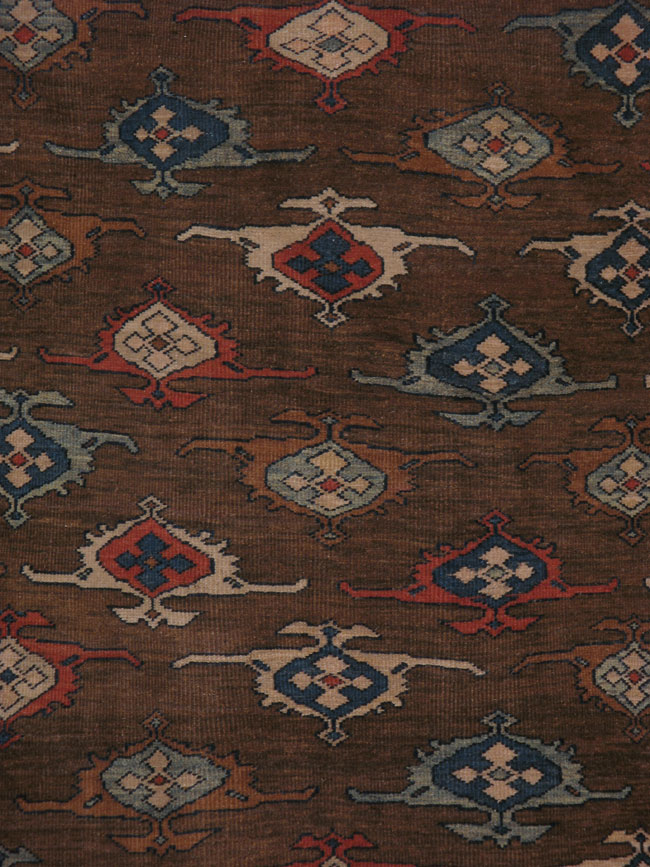 Antique Persian Mahal Carpet, No.8538 - Galerie Shabab