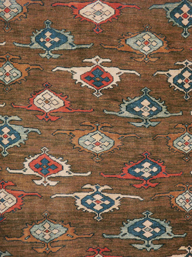 Antique Persian Mahal Carpet, No.8538 - Galerie Shabab