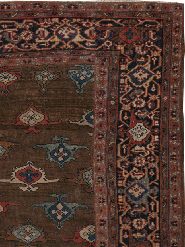 Antique Persian Mahal Carpet, No.8538 - Galerie Shabab