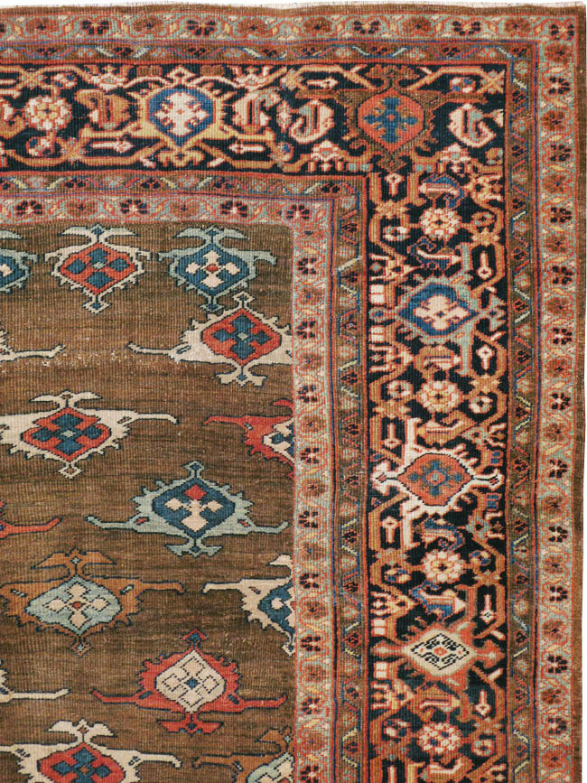 Antique Persian Mahal Carpet, No.8538 - Galerie Shabab
