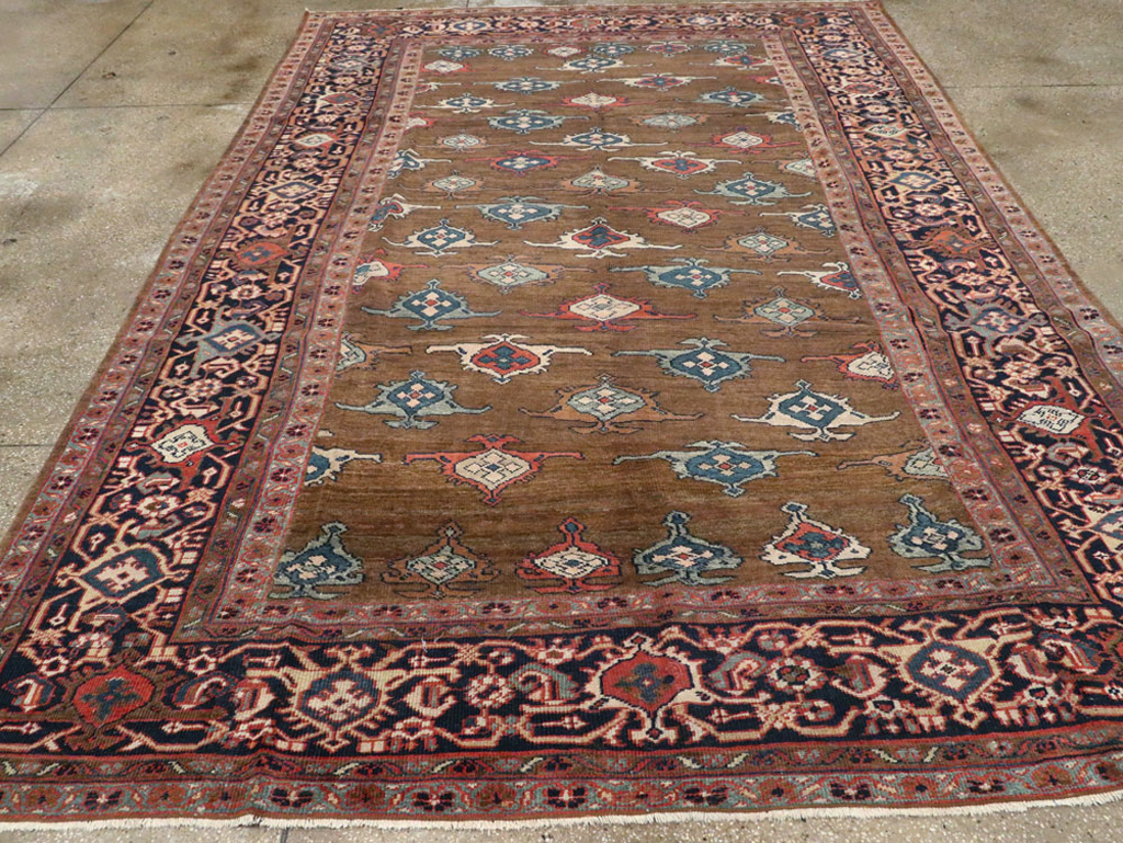 Antique Persian Mahal Carpet, No.8538 - Galerie Shabab