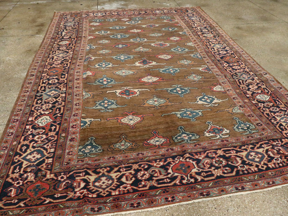 Antique Persian Mahal Carpet, No.8538 - Galerie Shabab
