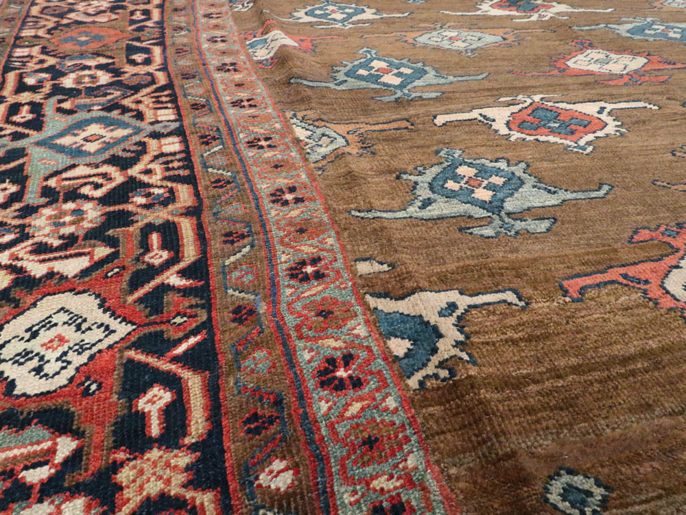 Antique Persian Mahal Carpet, No.8538 - Galerie Shabab