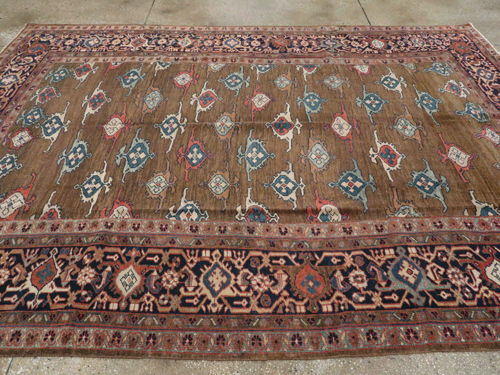 Antique Persian Mahal Carpet, No.8538 - Galerie Shabab