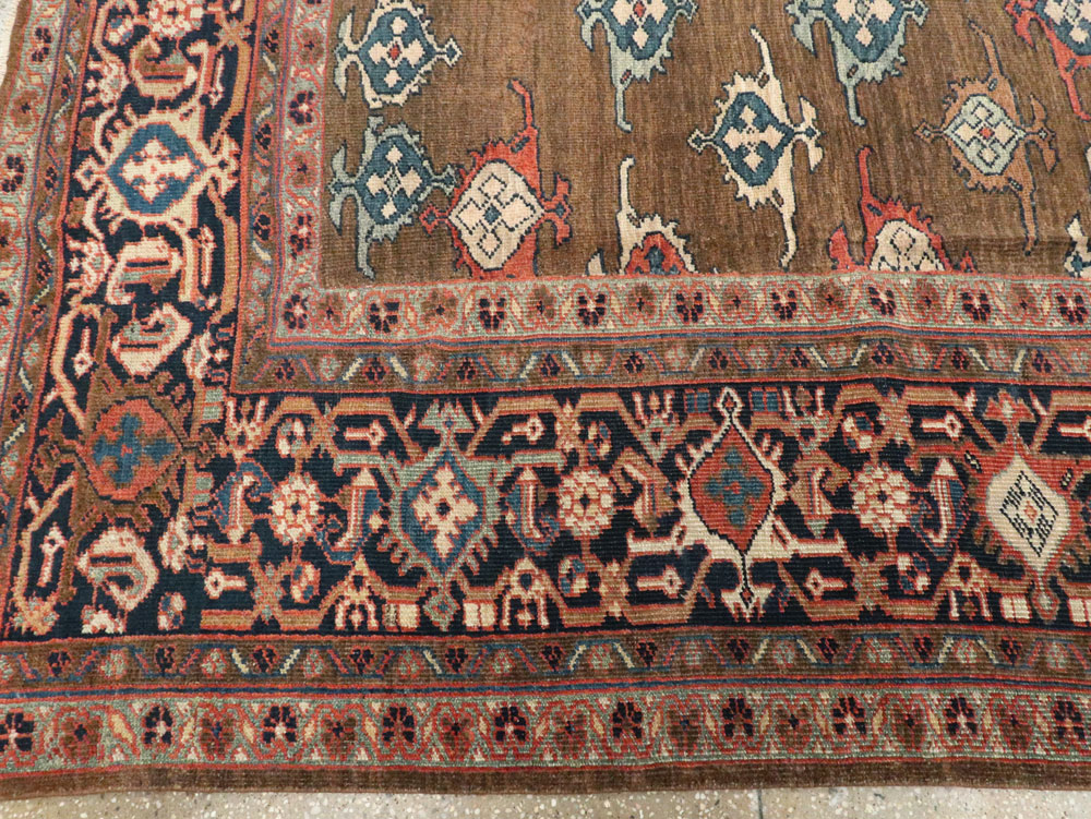Antique Persian Mahal Carpet, No.8538 - Galerie Shabab