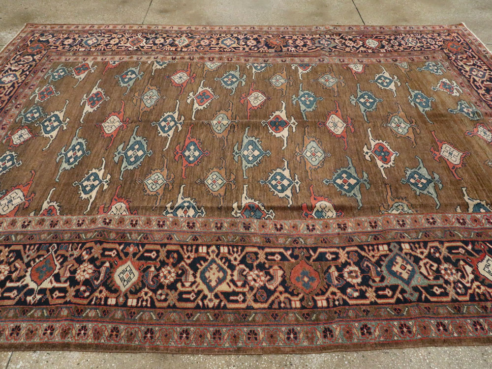 Antique Persian Mahal Carpet, No.8538 - Galerie Shabab