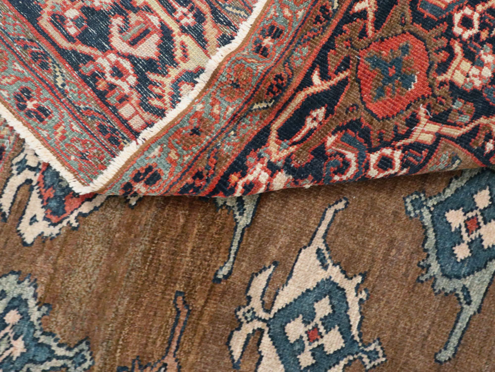 Antique Persian Mahal Carpet, No.8538 - Galerie Shabab