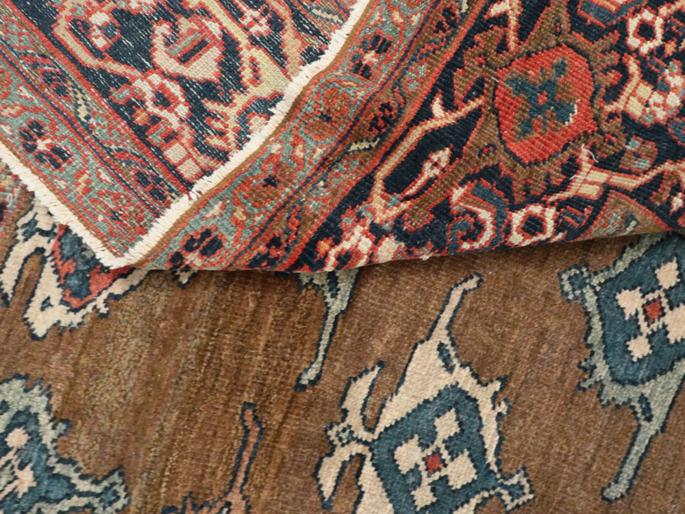 Antique Persian Mahal Carpet, No.8538 - Galerie Shabab